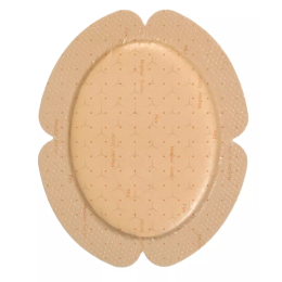 Pansement hydrocellulaire oval Mepilex® Border boîte de 5
