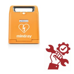 Installation intérieure + 1 pack défibrillateur automatique Mindray Beneheart C1A